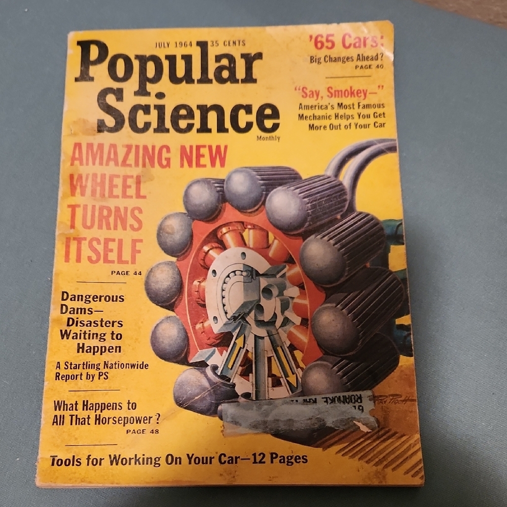 Popular Science July 1964 Magazine